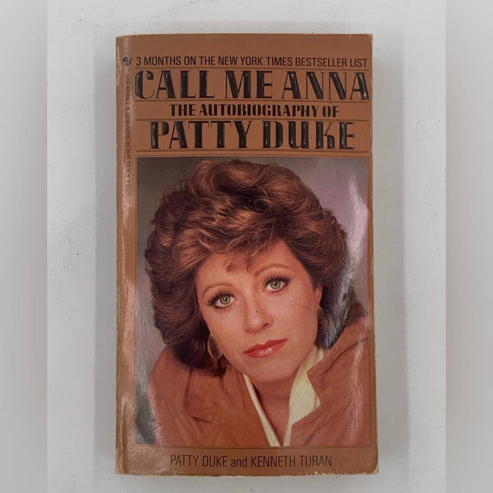 🌹New List🌹Call Me Anna: The Autobiography of Patty Duke - Book - NYT Bestseller